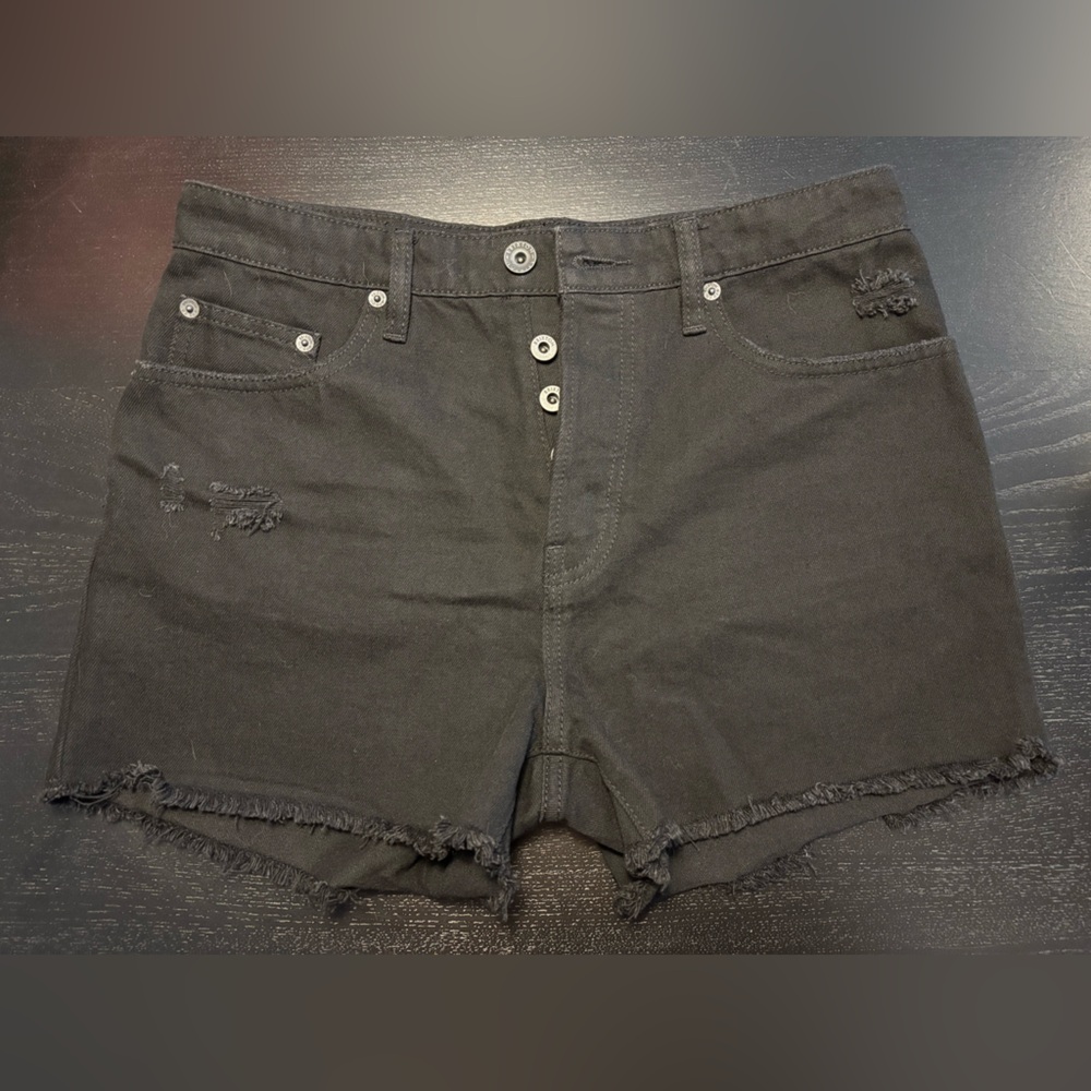 BRIXTON Natasha Cut Off Distressed Shorts